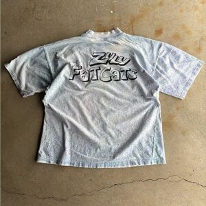 Vintage Zulu Fat Cats 90s Surfwear Graphic T-Shirt